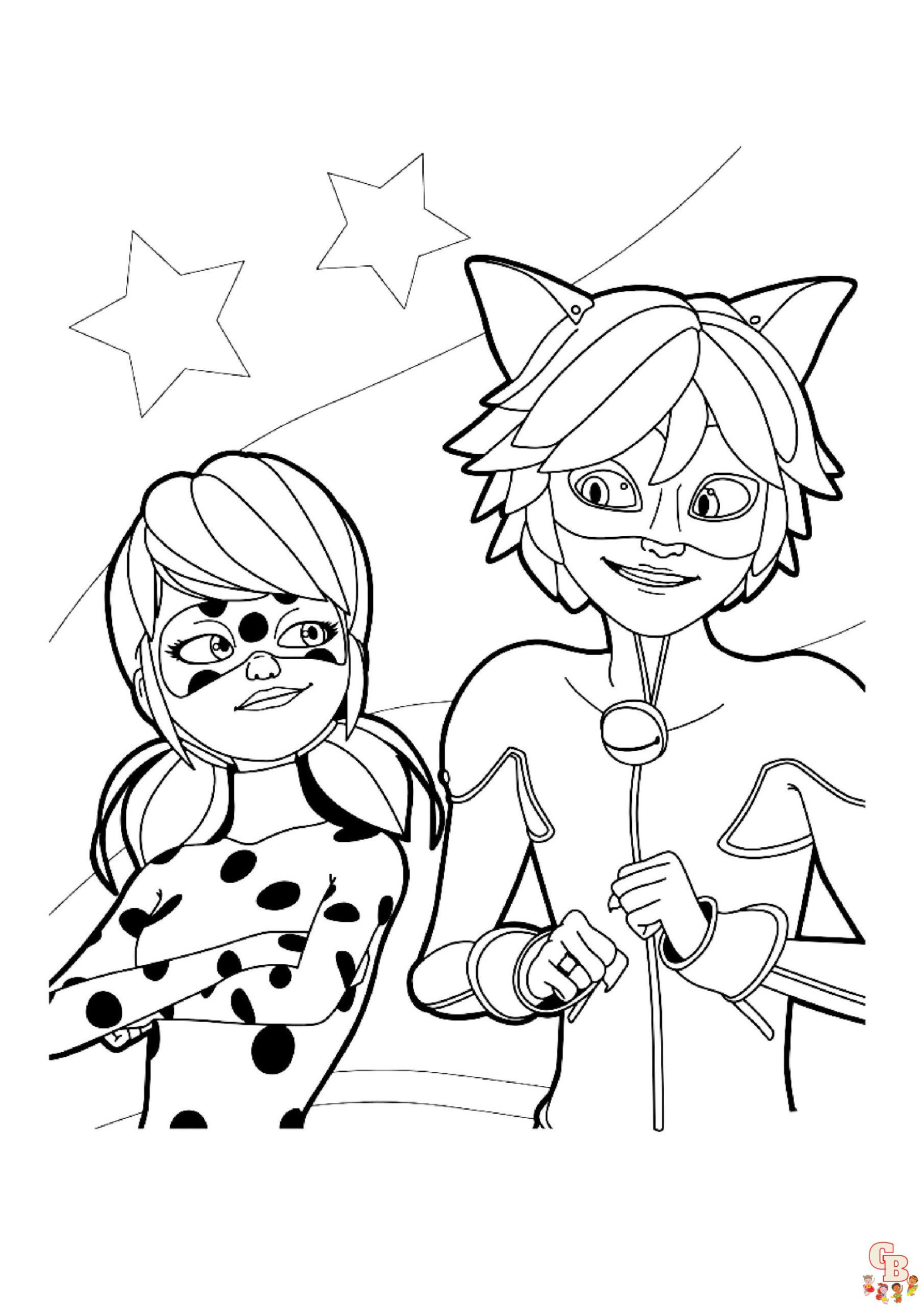 Entdecke das Beste Miraculous Ladybug Ausmalbilder - GBcoloring