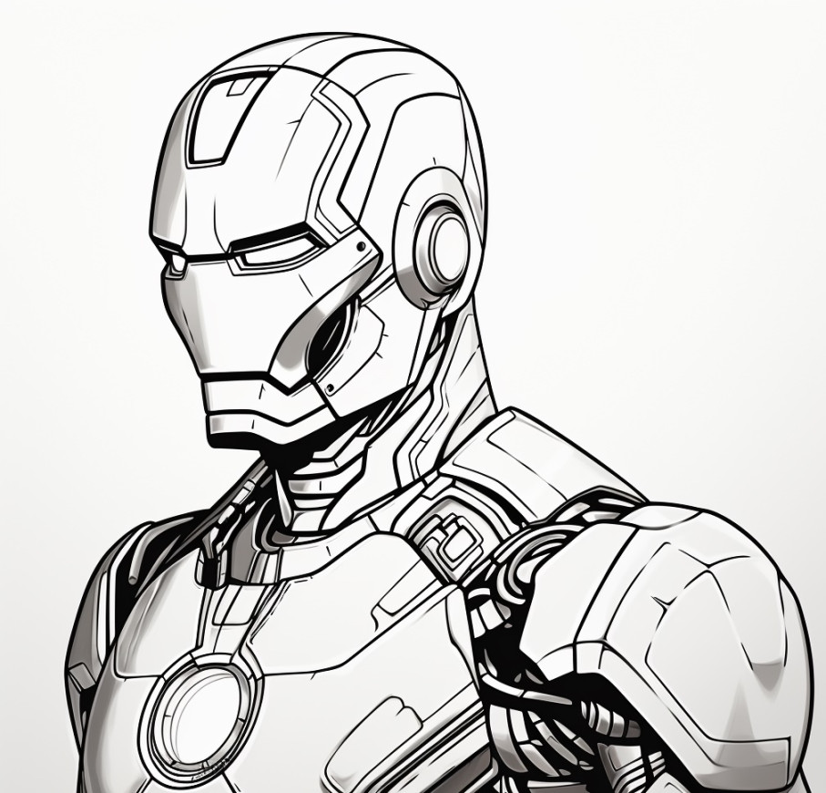 Ausmalbilder Iron Man