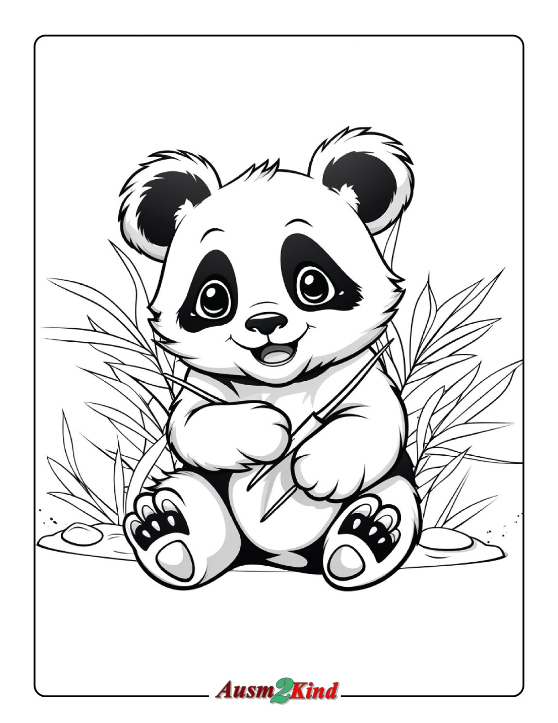 Ausmalbilder Panda