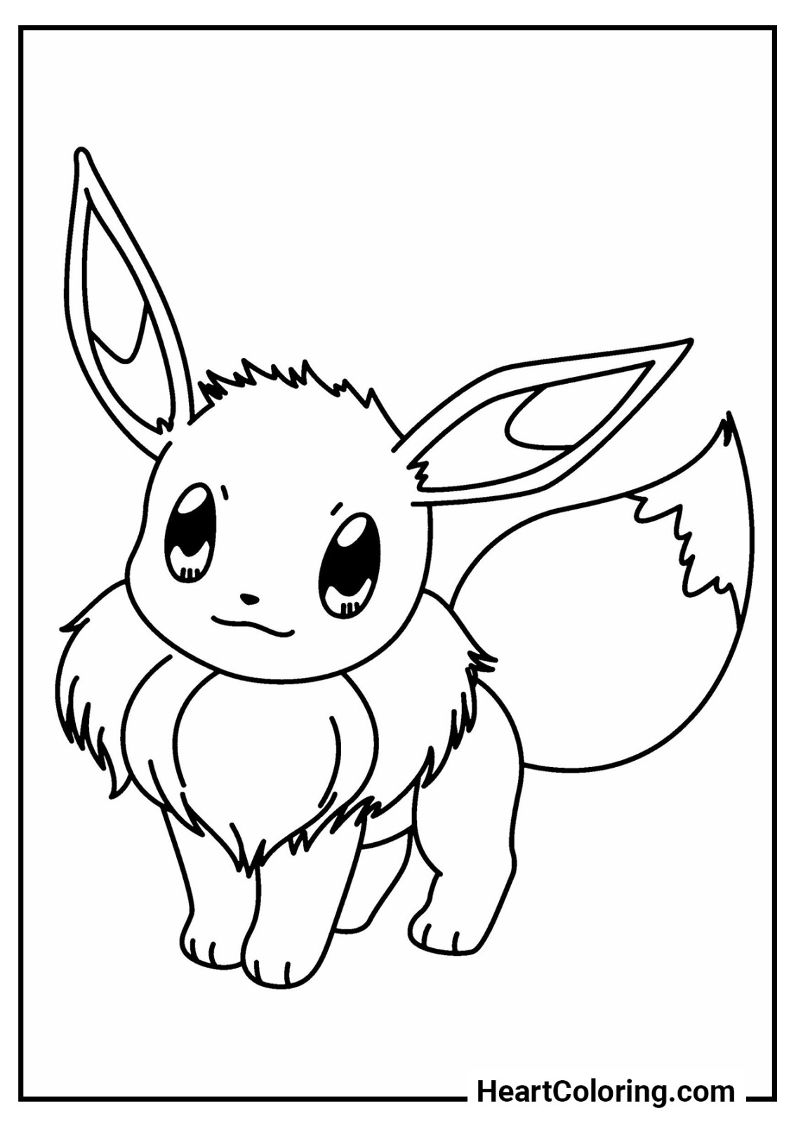 Ausmalbilder Pokémon zum Ausdrucken auf A  HeartColoring