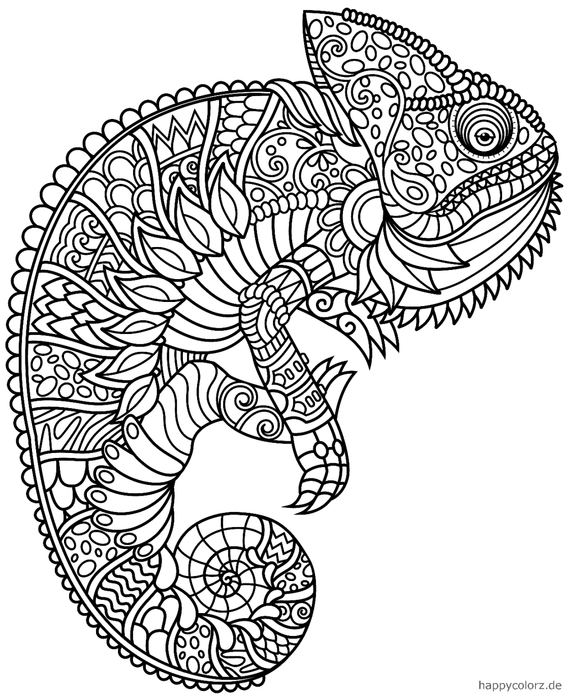 Mandala Tiere und Tier Mandalas  happycolorz