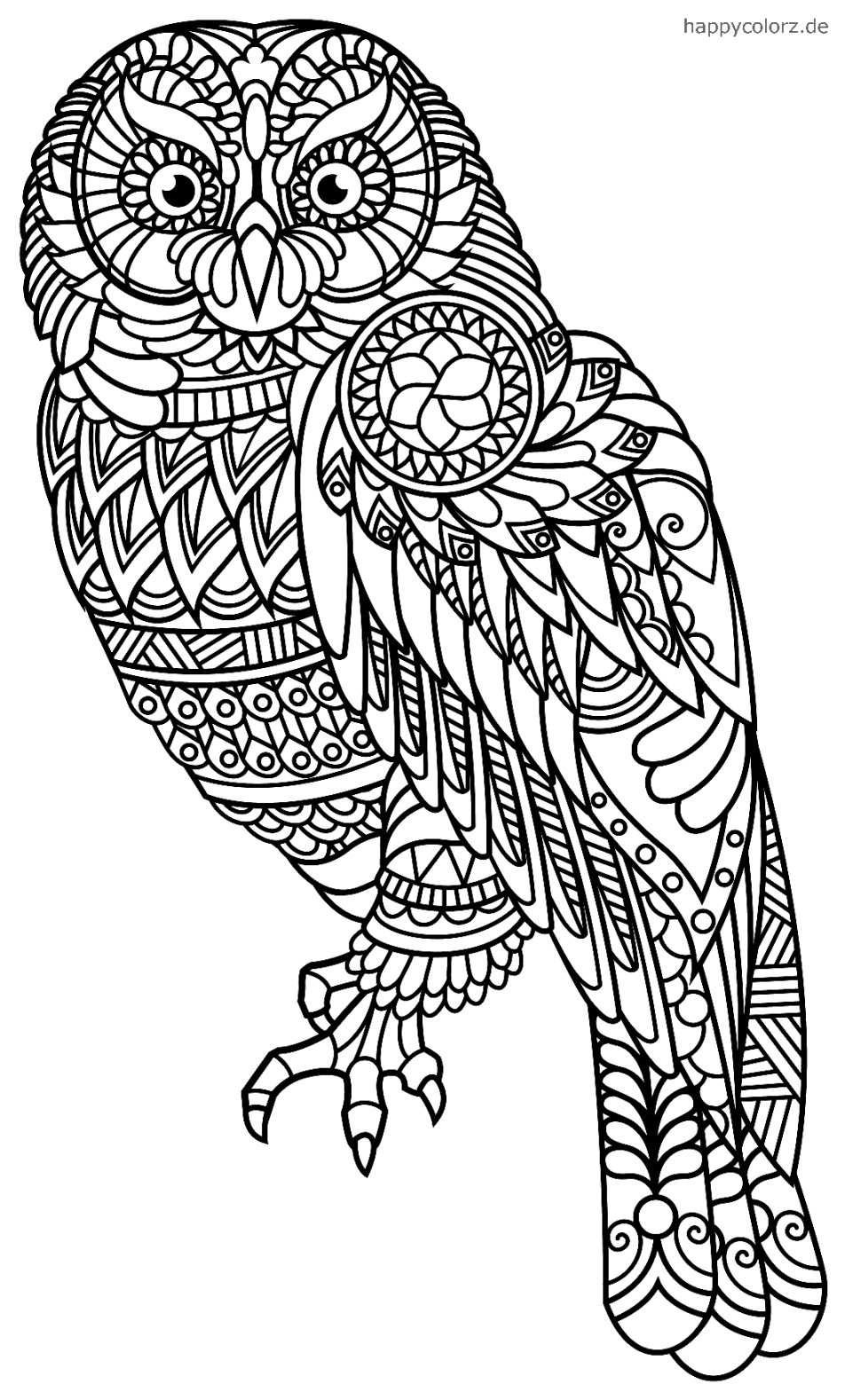 Mandala Tiere und Tier Mandalas  happycolorz