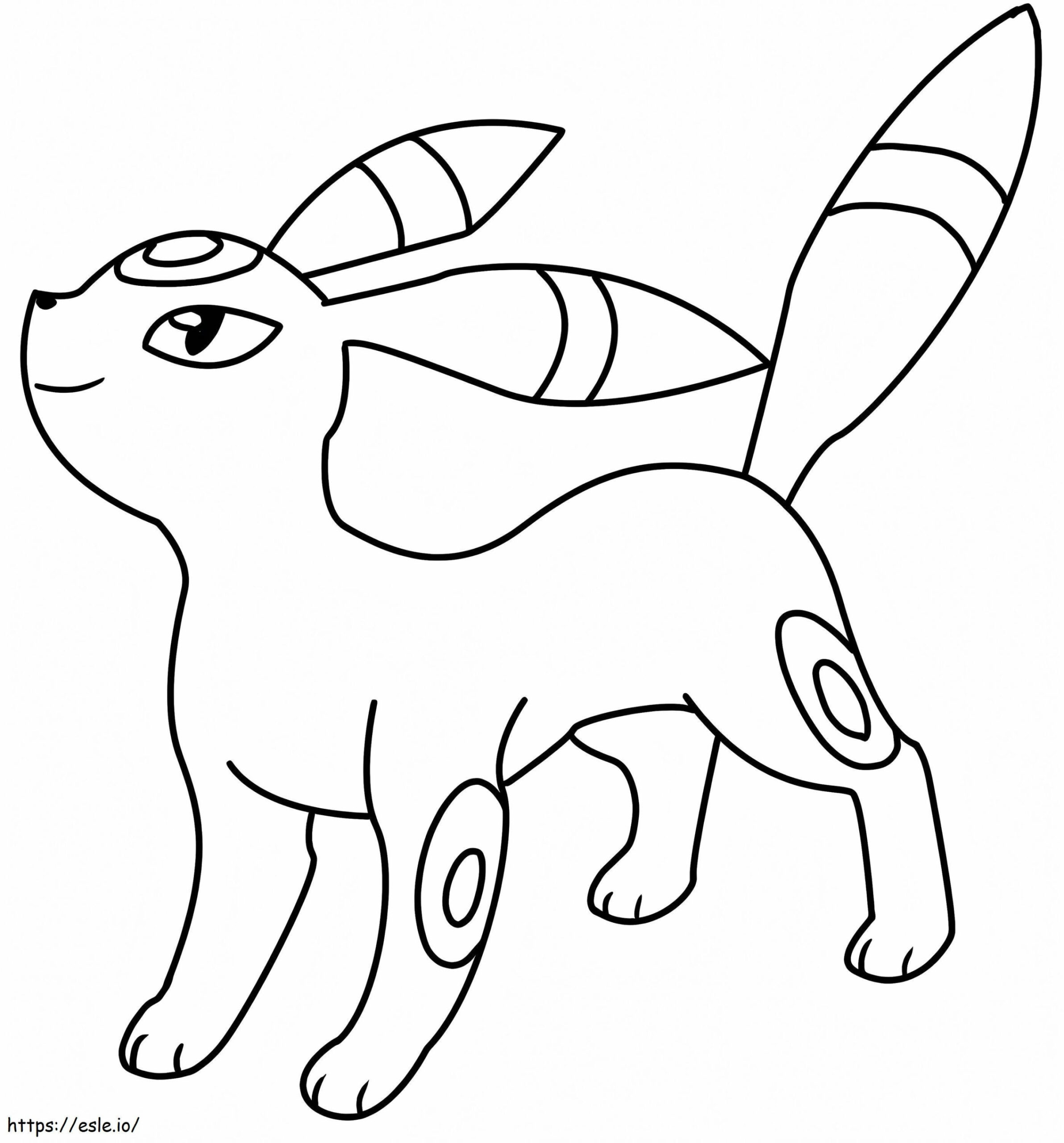 Umbreon  ausmalbilder