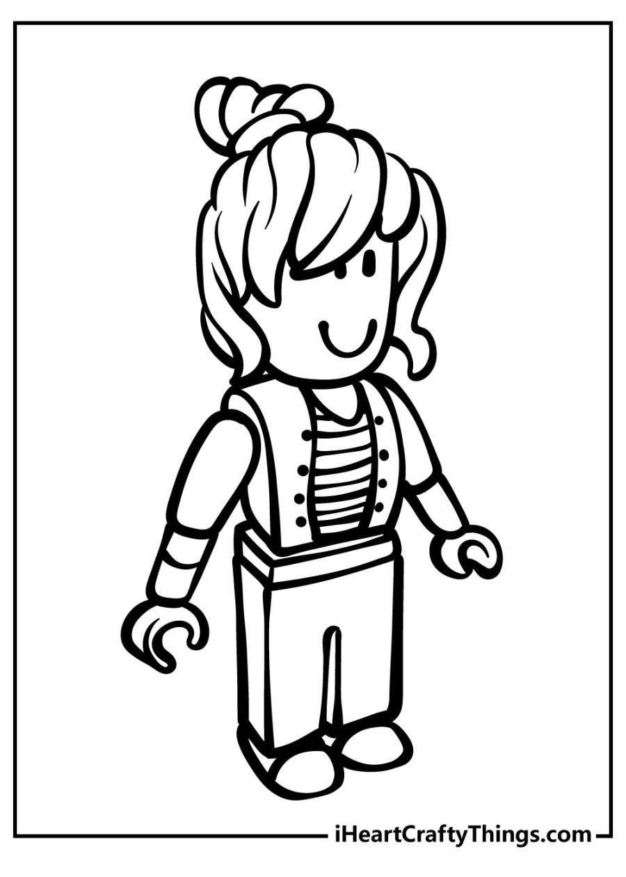 Roblox Coloring Pages