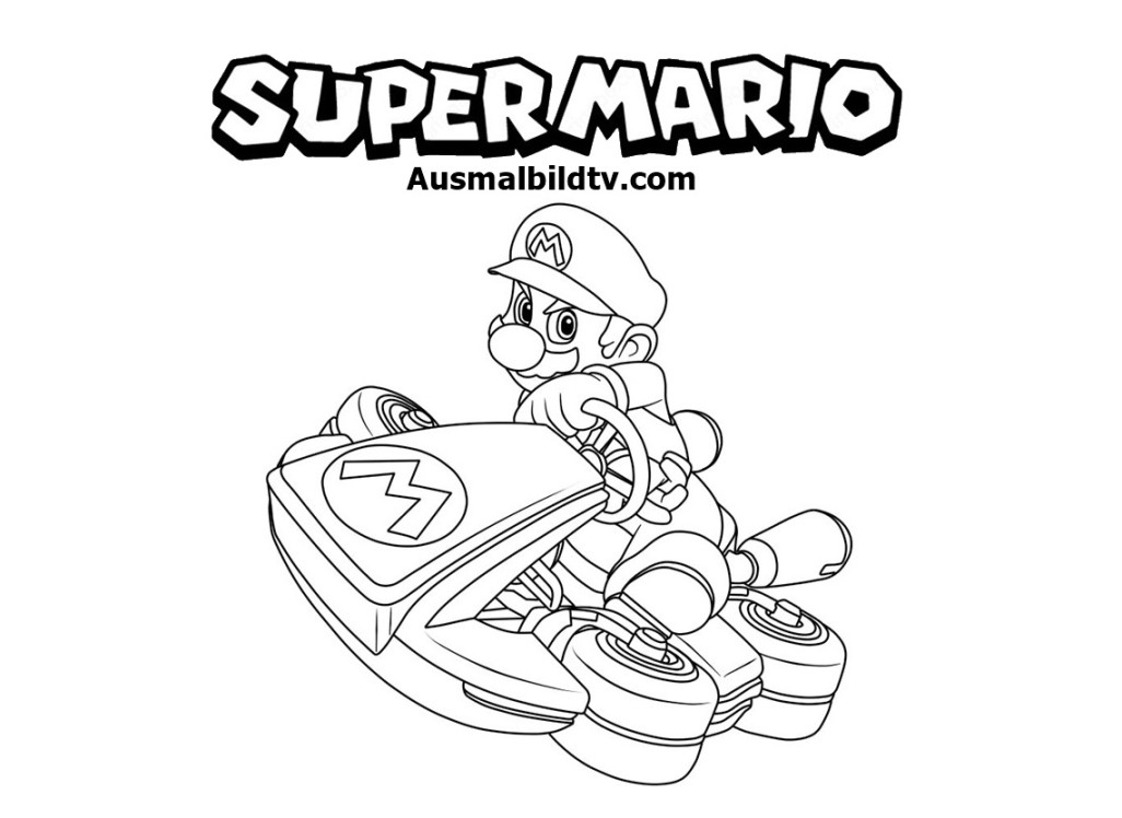 Ausmalbilder Mario