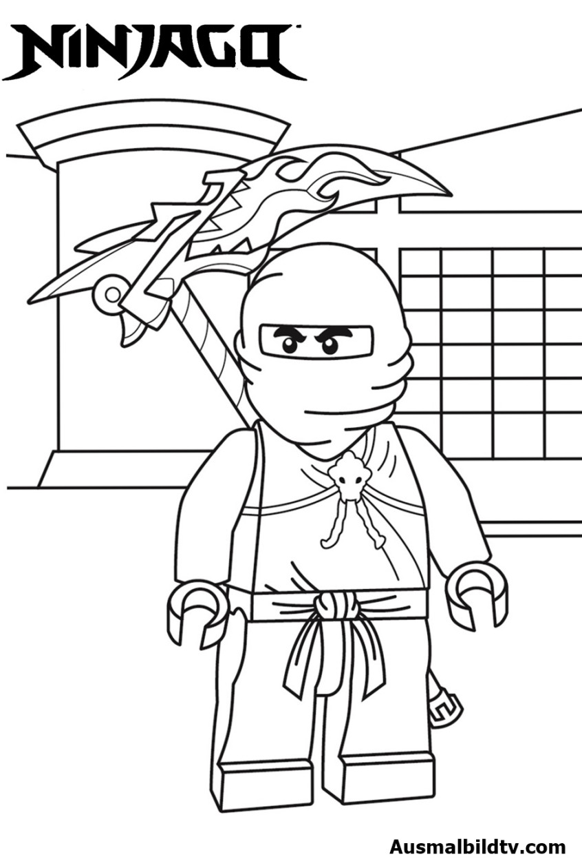 Ausmalbilder Ninjago