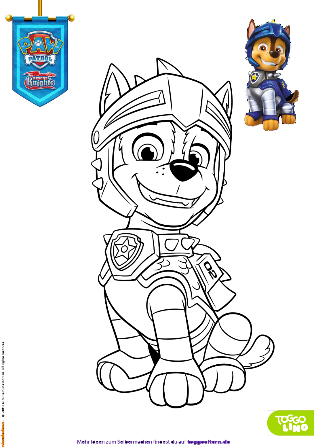 Paw Patrol Ausmalbilder - VEDES lässt Kinderherzen 💕höher schlagen